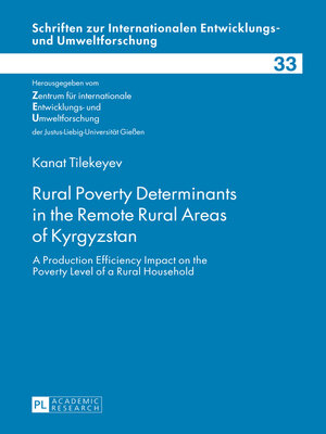 cover image of Rural Poverty Determinants in the Remote Rural Areas of Kyrgyzstan